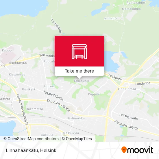 Linnahaankatu map