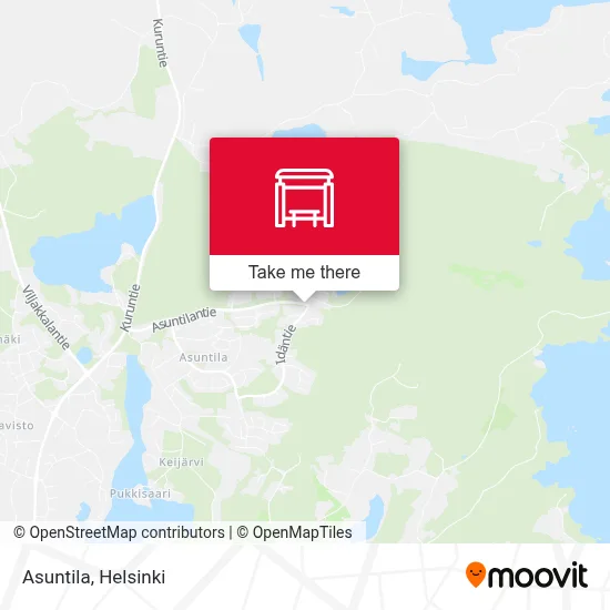 Asuntila map
