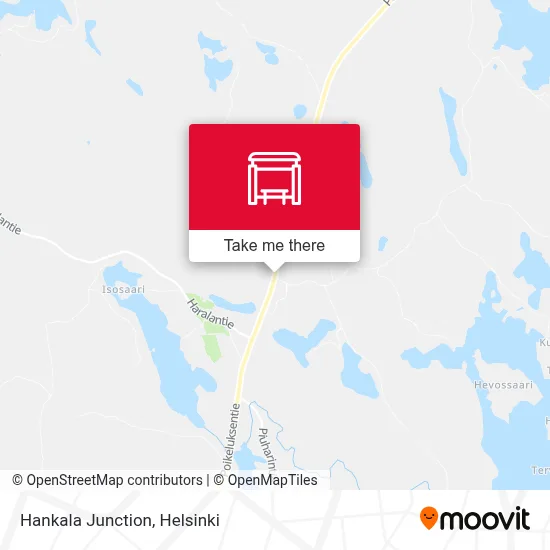 Hankala Junction map