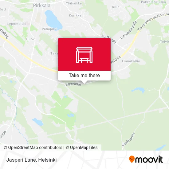 Jasperi Lane map