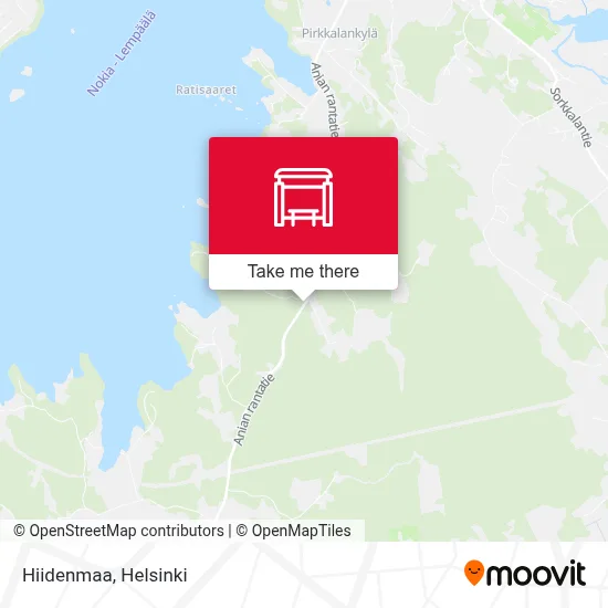 Hiidenmaa map