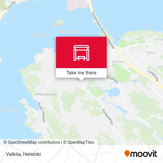Valkila map