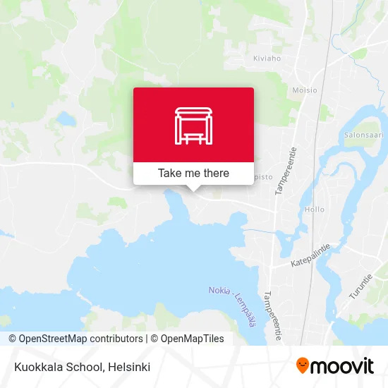 Kuokkala School map