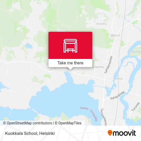Kuokkala School map