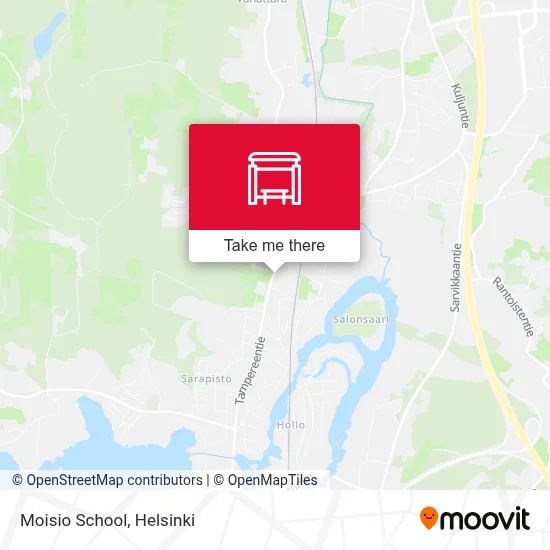 Moisio School map
