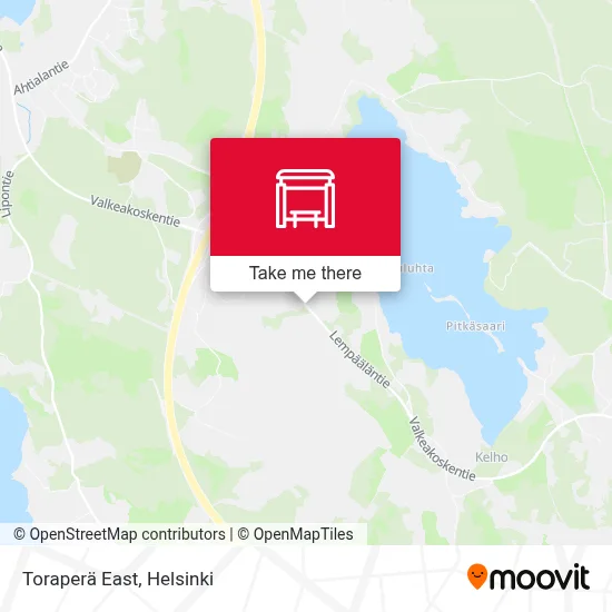 Toraperä East map