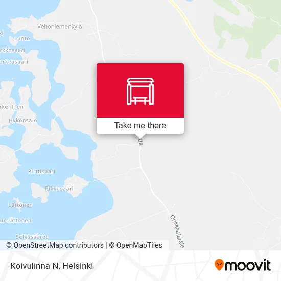 Koivulinna N map