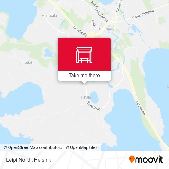 Leipi North map