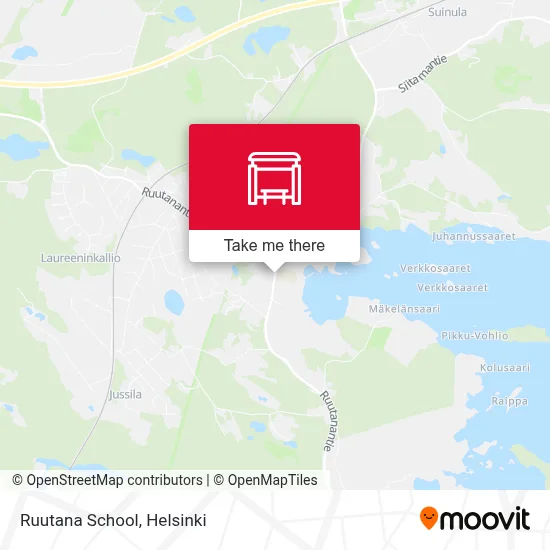 Ruutana School map