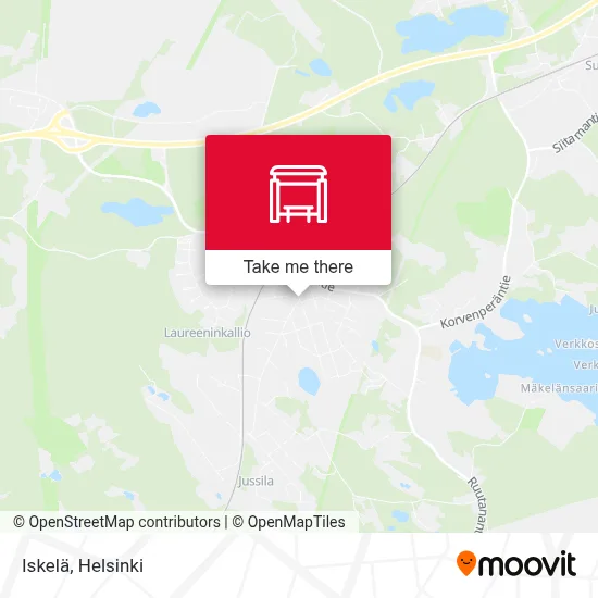 Iskelä map