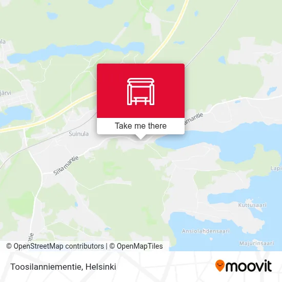 Toosilanniementie map