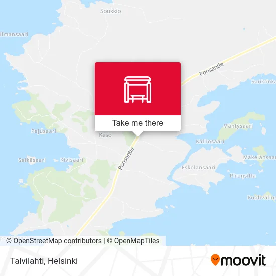 Talvilahti map
