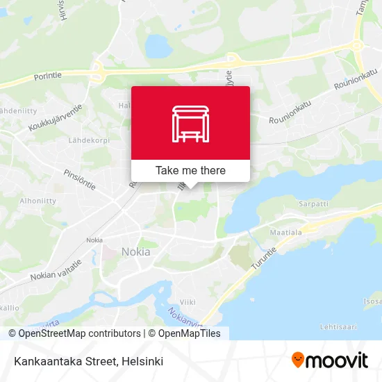 Kankaantaka Street map