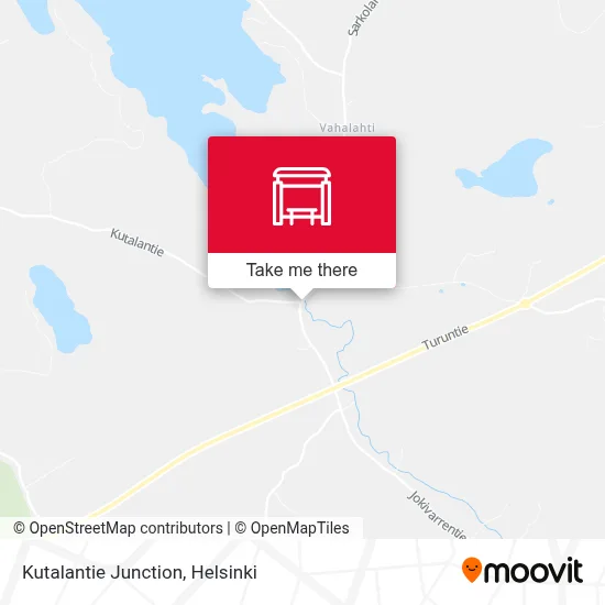 Kutalantie Junction map