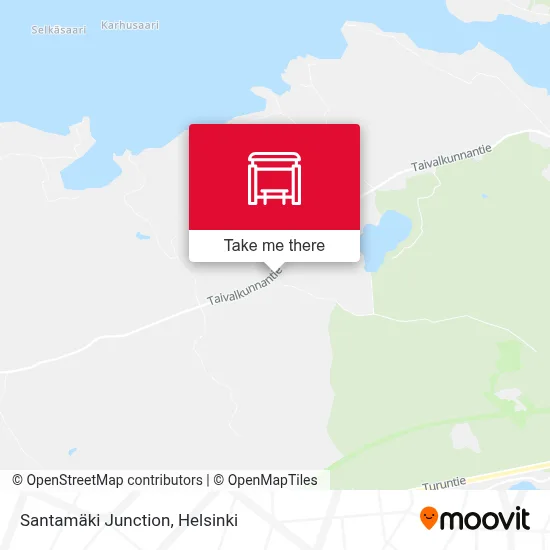 Santamäki Junction map