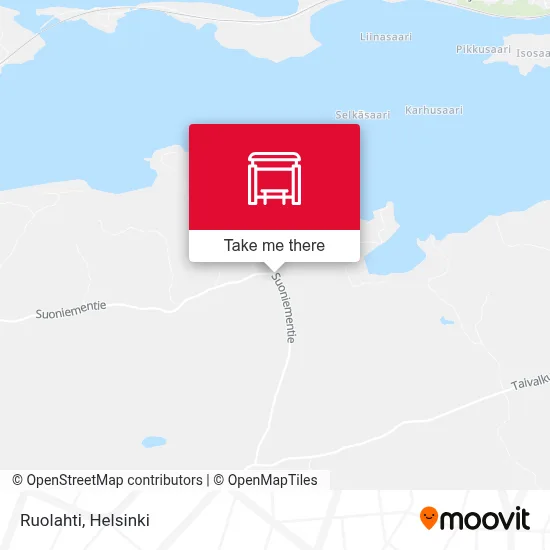 Ruolahti map