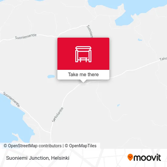 Suoniemi Junction map