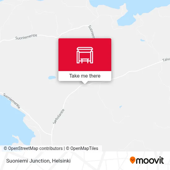Suoniemi Junction map