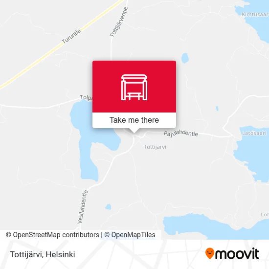 Tottijärvi map