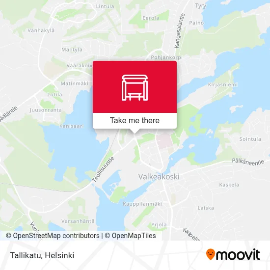 Tallikatu map