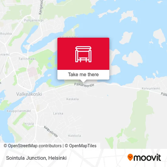 Sointula Junction map