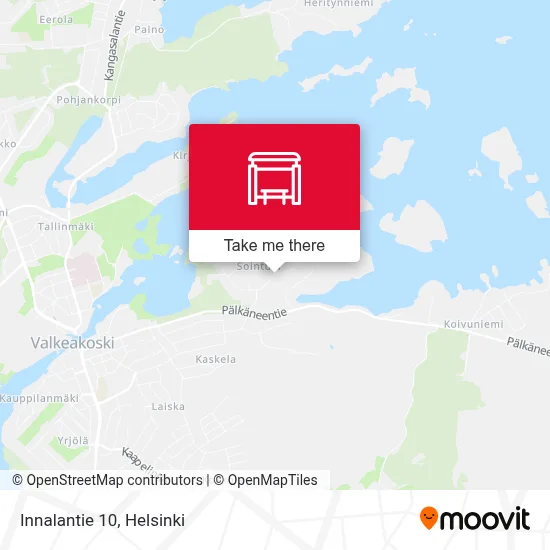 Innalantie 10 map