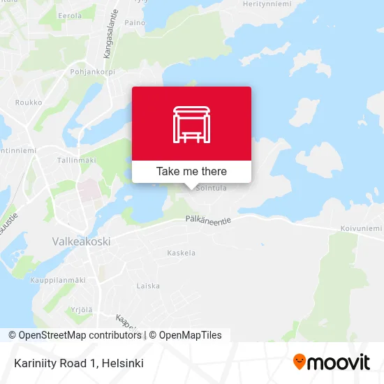 Kariniity Road 1 map