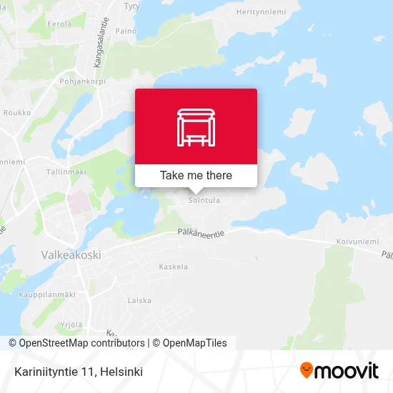 Kariniityntie 11 map