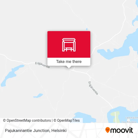 Pajukannantie Junction map