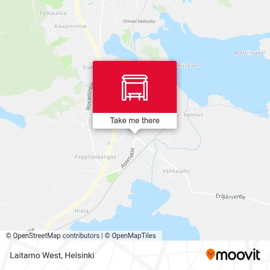 Laitamo West map
