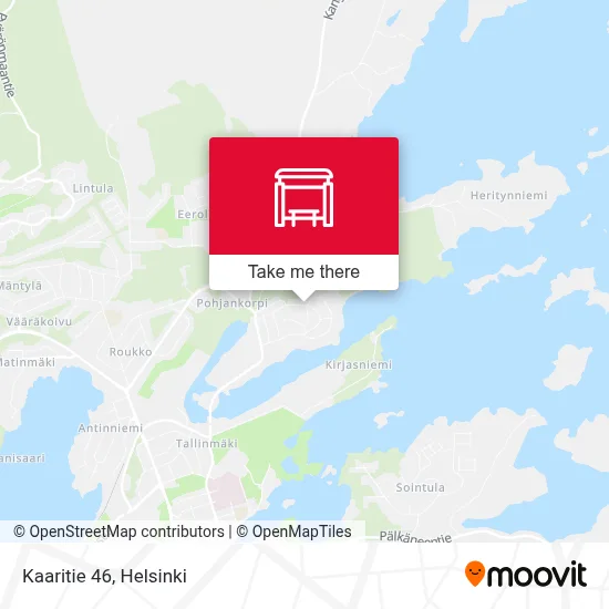 Kaaritie 46 map