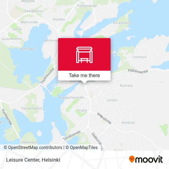 Leisure Center map