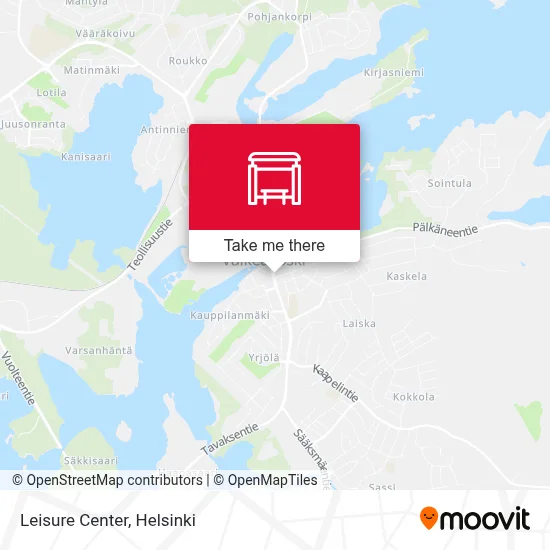 Leisure Center map