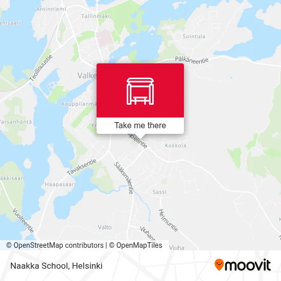 Naakka School map