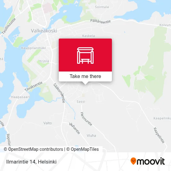 Ilmarintie 14 map