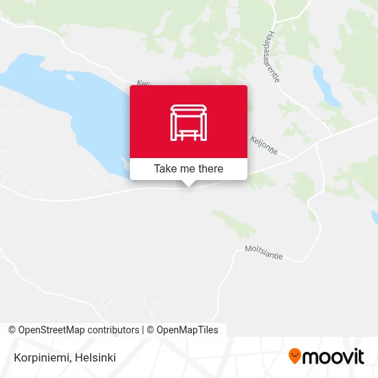 Korpiniemi map