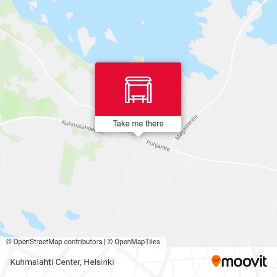 Kuhmalahti Center map