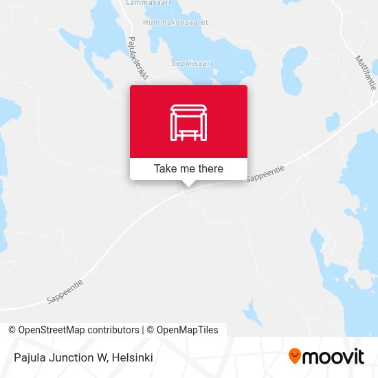 Pajula Junction W map