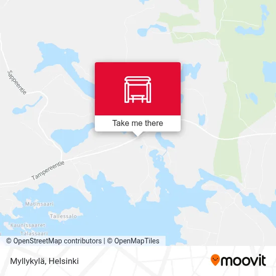 Myllykylä map
