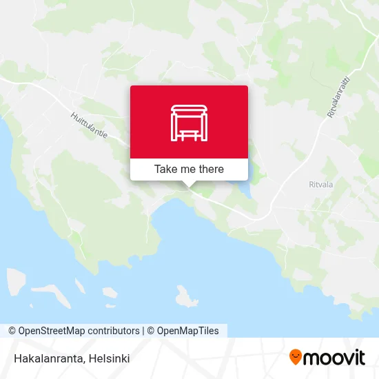 Hakalanranta map