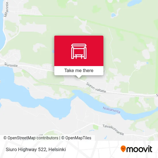 Siuro Highway 522 map