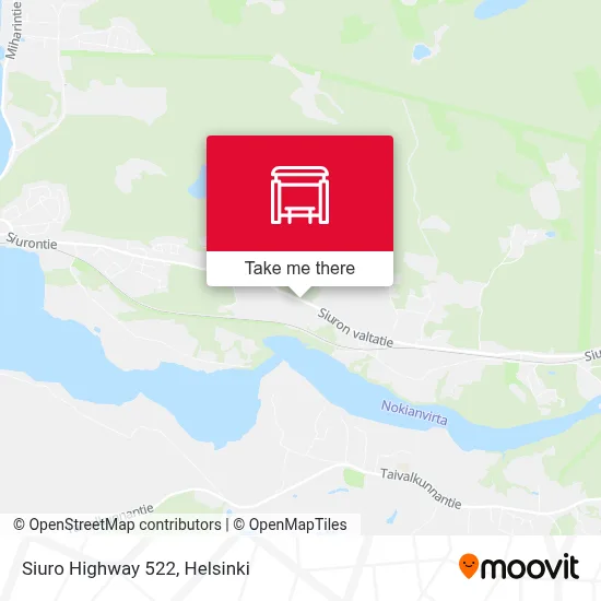 Siuro Highway 522 map