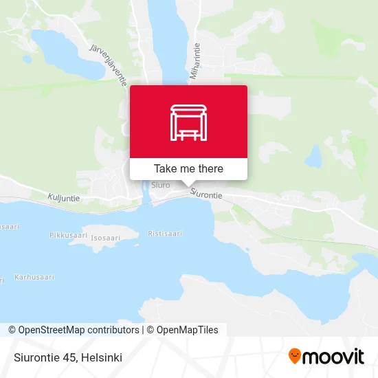 Siurontie 45 map