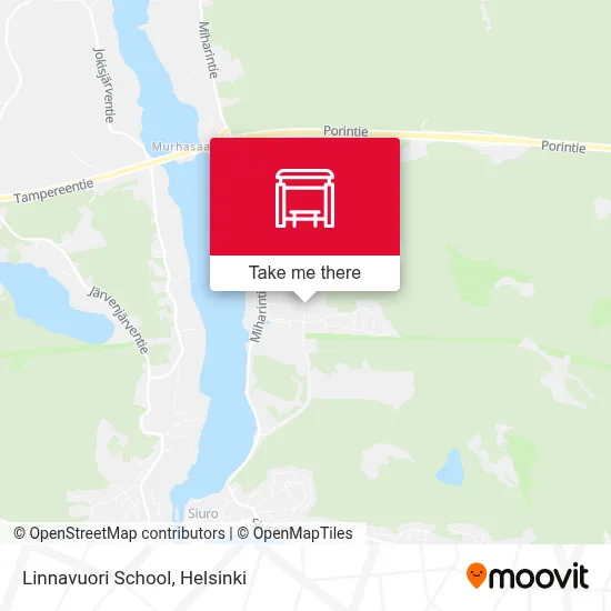 Linnavuori School map
