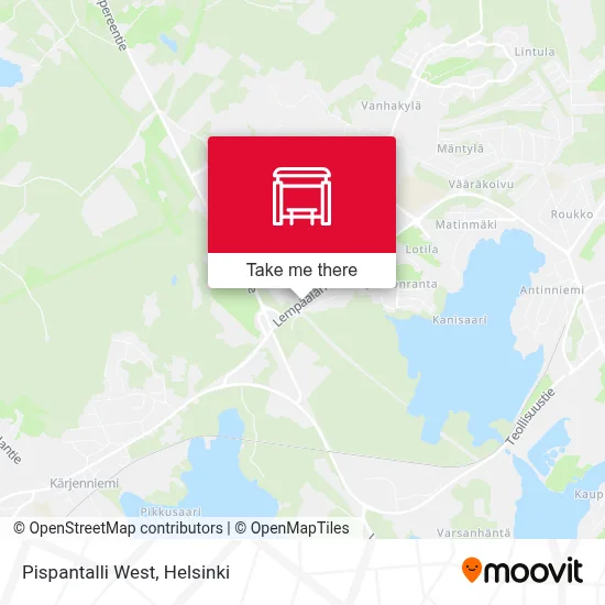 Pispantalli West map