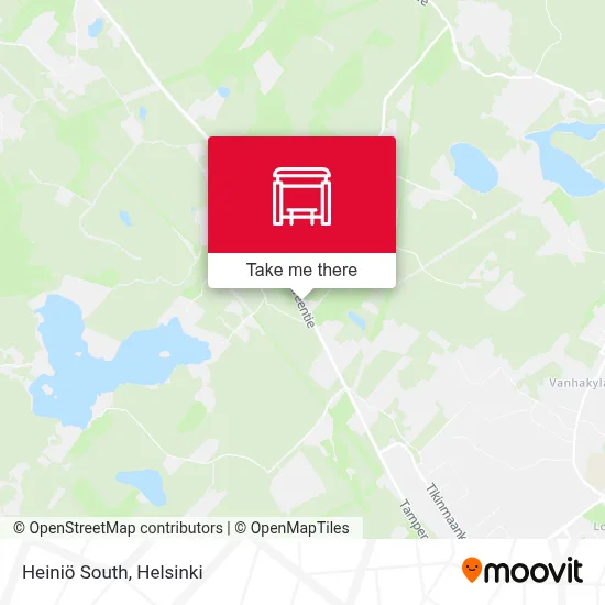 Heiniö South map