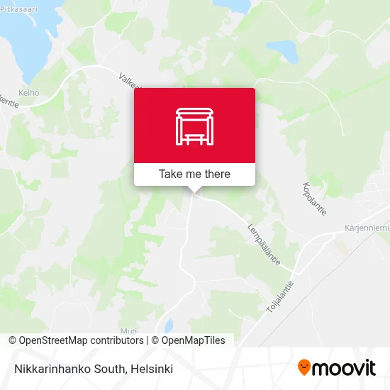 Nikkarinhanko South map