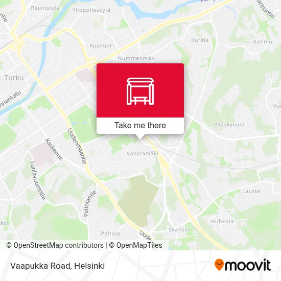 Vaapukka Road map
