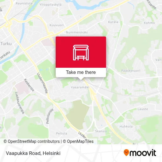 Vaapukka Road map