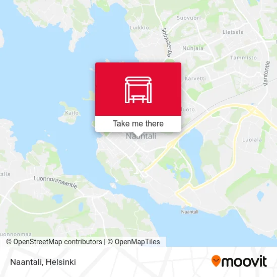 Naantali map